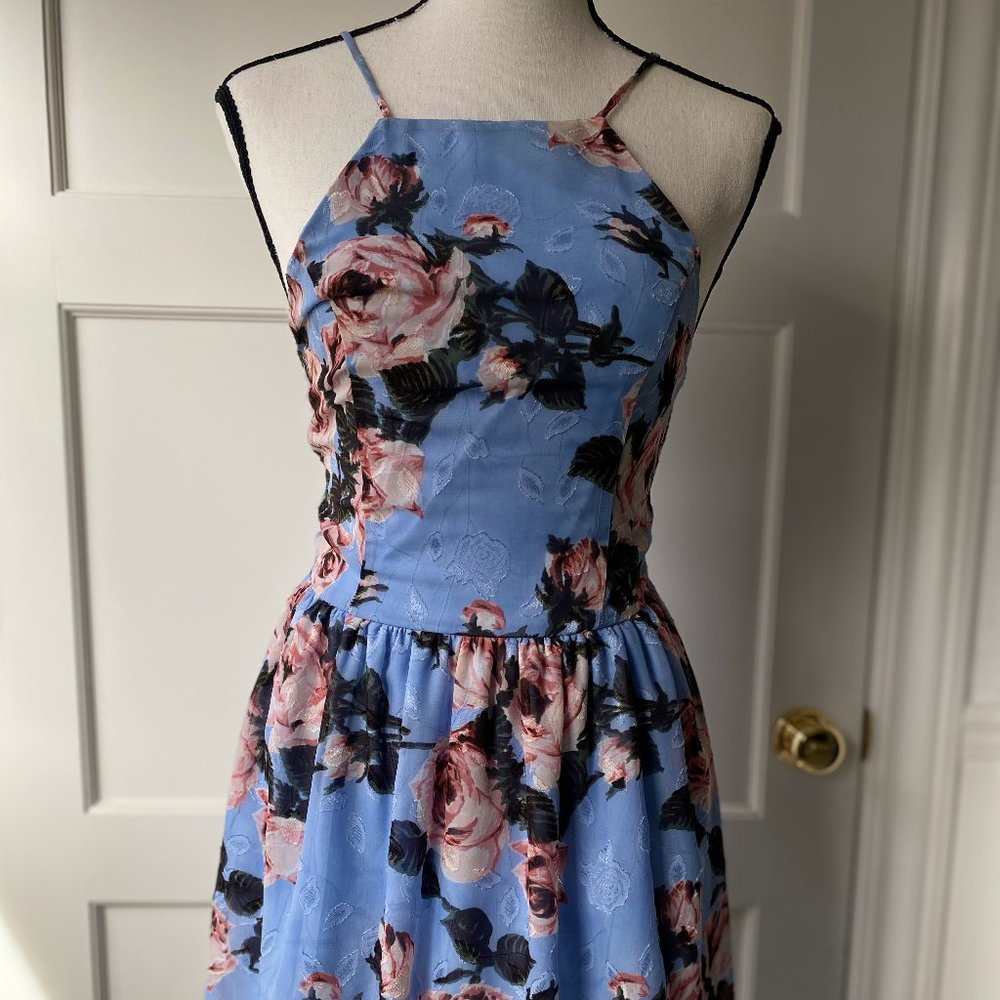 Miami semi formal dress floral